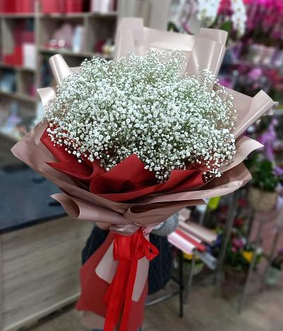 Букет цветов из: Гипсофила в Елани