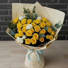 Букет цветов из:  Розы в Елани