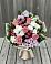 Букет цветов из: Альстромерии, Гвоздики, Розы и Хризантемы в Елани