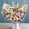 Букет цветов из: Альстромерии и Розы в Елани