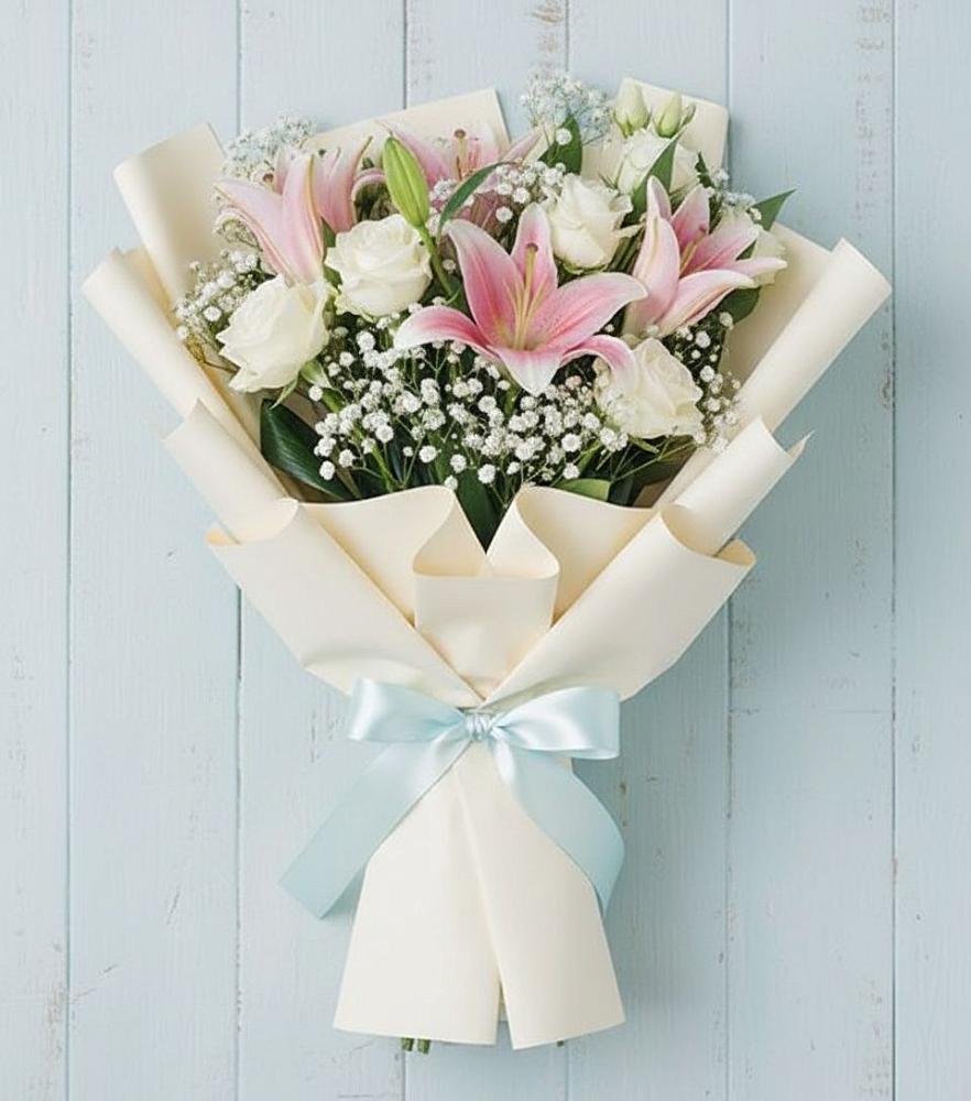 Букет цветов из: Лилии в Елани