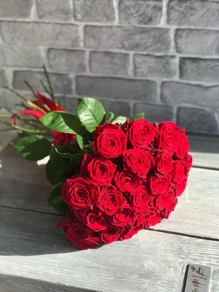 Букет Красные розы Фридом в Елани