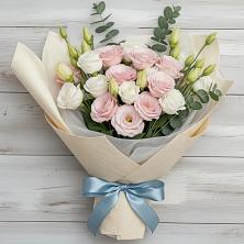 Букет цветов из:  Лизиантусы в Елани