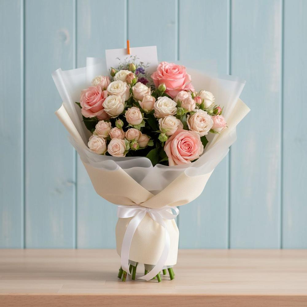 Букет цветов из: Розы в Елани