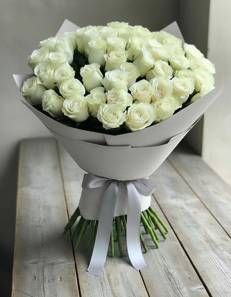 Букет 35 Белых роз в Елани