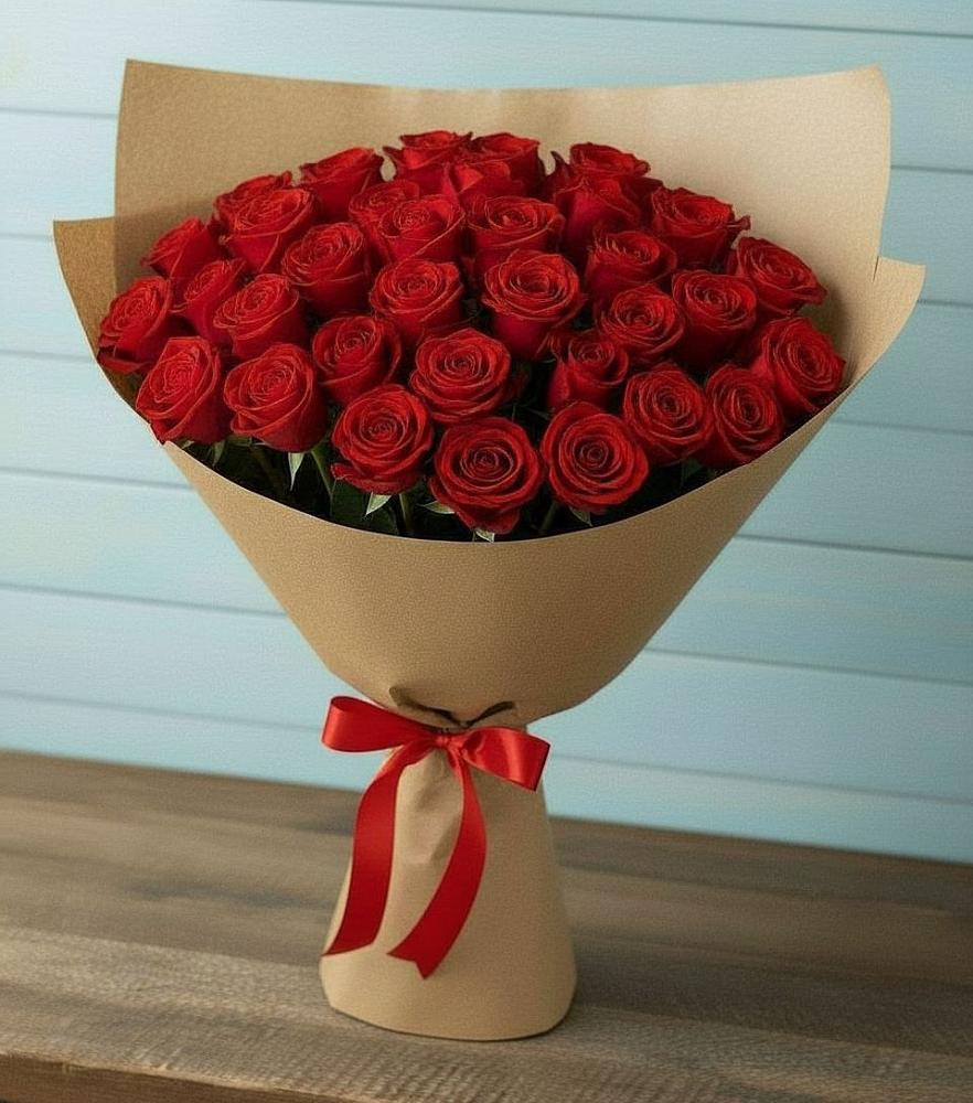 Букет Красные розы Милано в Елани