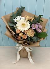 Букет цветов из:  Герберы и Хризантемы #REPLACE_PRED# Елани