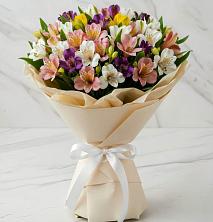 Букет цветов из:  Альстромерии в Елани