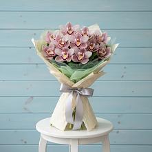 Букет цветов из:  Орхидеи и Розы в Елани