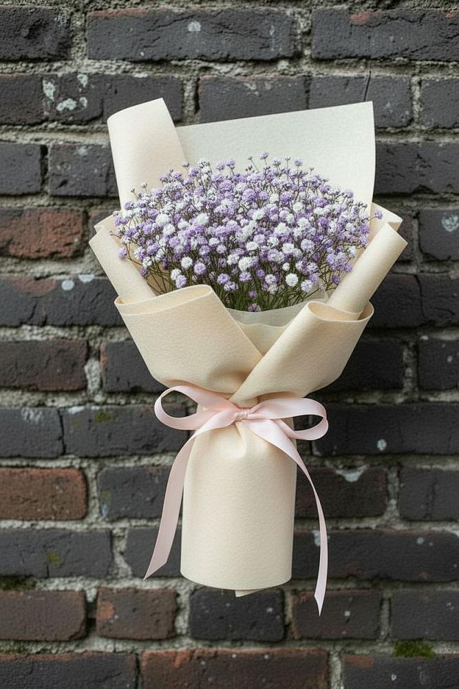 Букет цветов из: Гипсофила в Елани