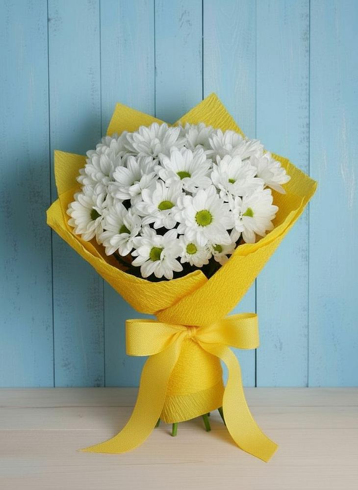 Букет цветов из: Хризантемы в Елани