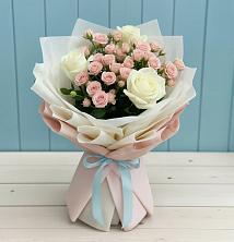 Букет цветов из:  Розы в Елани