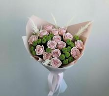 Букет цветов из:  Розы и Хризантемы #REPLACE_PRED# Елани
