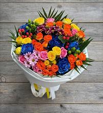 Букет цветов из:  Розы и Хризантемы #REPLACE_PRED# Елани