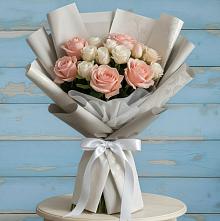 Букет цветов из:  Розы #REPLACE_PRED# Елани
