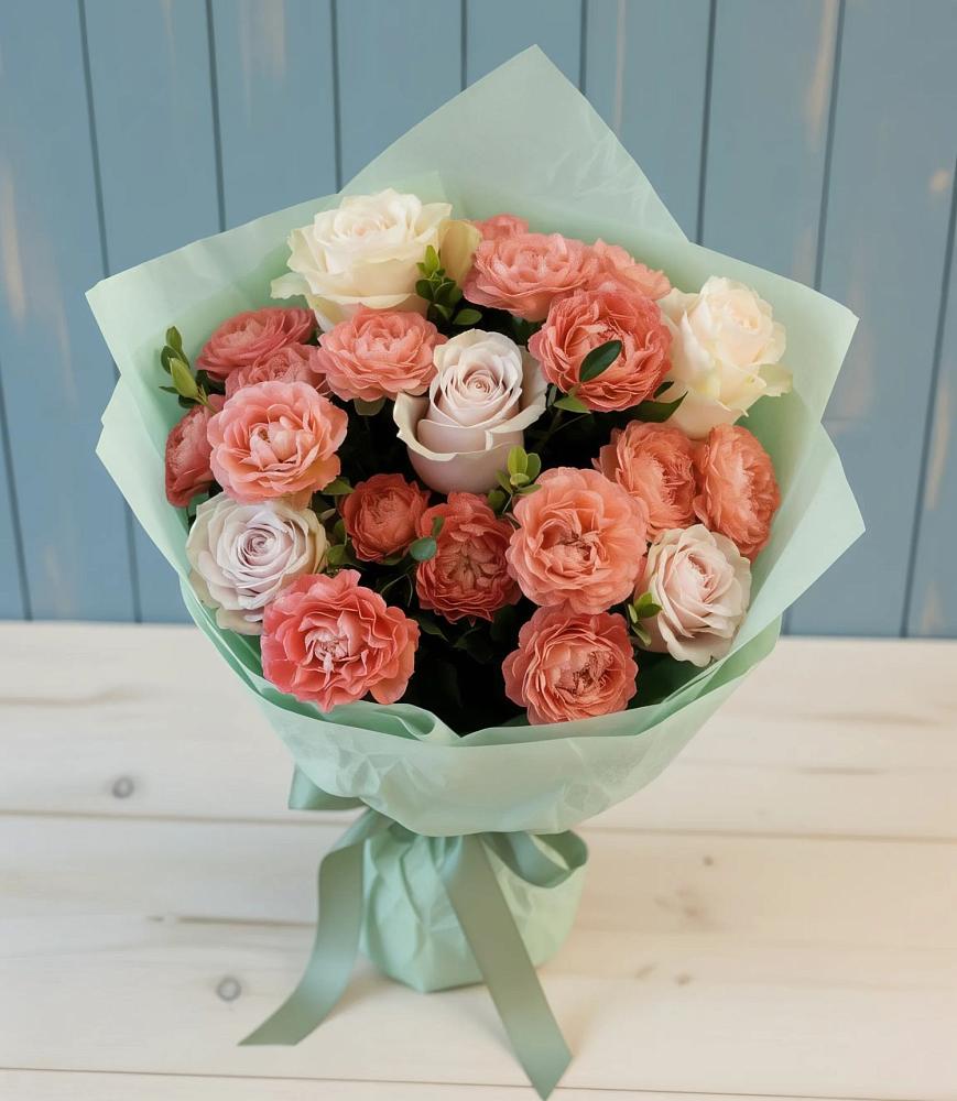 Букет цветов из: Розы в Елани