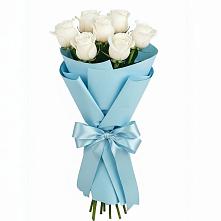 Букет 7 белых роз Проуд #REPLACE_PRED# Елани