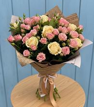 Букет цветов из:  Розы в Елани