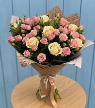 Букет цветов из:  Розы в Елани