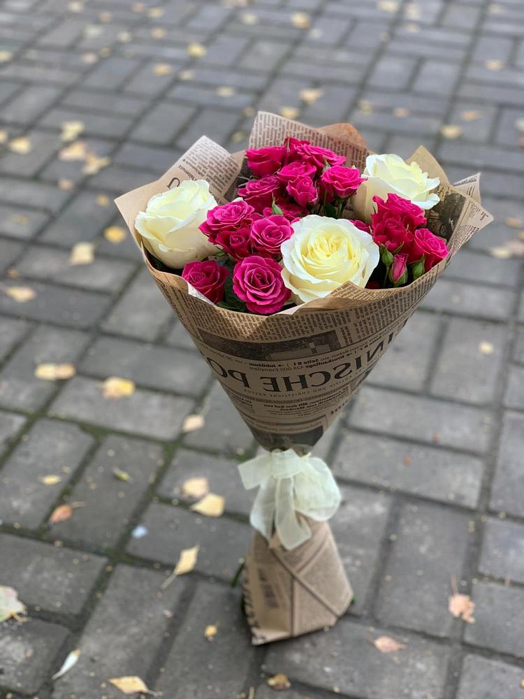 Букет цветов из: Розы в Елани