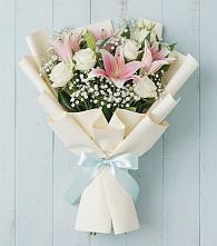 Букет цветов из:  Лилии в Елани
