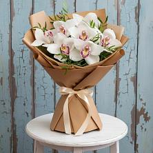 Букет цветов из:  Орхидеи и Розы в Елани